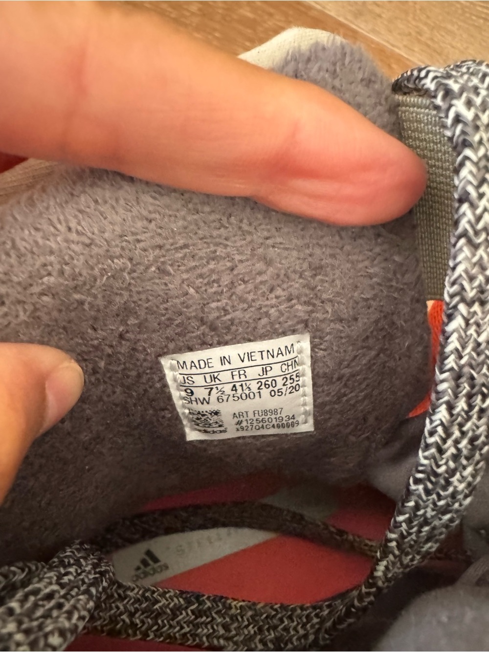 Adidas by Stella McCartney Tan, Black & Orange Winter/Rain Boots - Picture 7 of 7